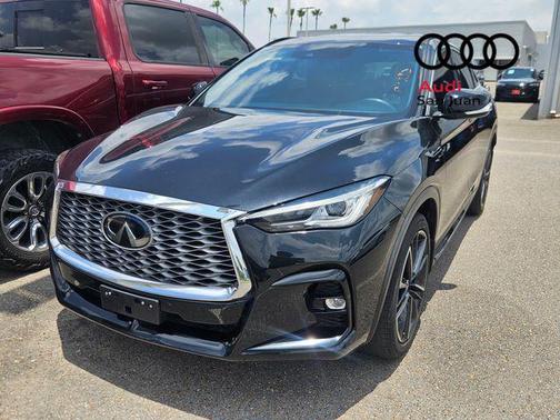 Mineral Black 2022 INFINITI QX55 LUXE