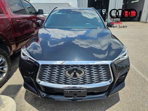 Mineral Black 2022 INFINITI QX55 LUXE