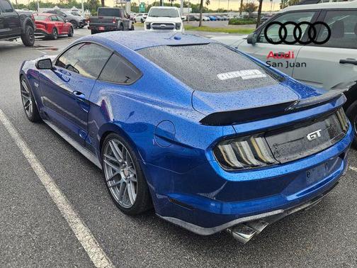 LIGHTNING BLUE METALLIC 2018 Ford Mustang GT Premium