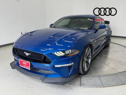 LIGHTNING BLUE METALLIC 2018 Ford Mustang GT Premium