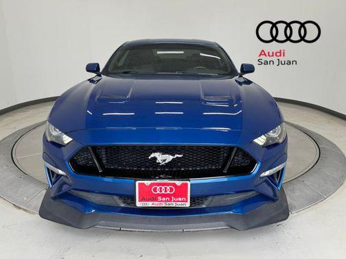 LIGHTNING BLUE METALLIC 2018 Ford Mustang GT Premium