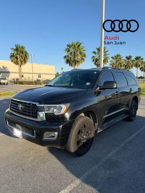 Midnight Black Metallic 2018 Toyota Sequoia TRD Sport