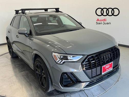 Chronos Gray Metallic 2024 Audi Q3 45 S line Premium Plus