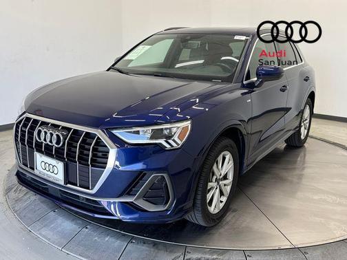 Navarra Blue Metallic 2024 Audi Q3 Premium 45 TFSI S line quattro Tiptronic