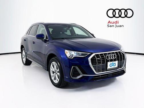 Navarra Blue Metallic 2024 Audi Q3 Premium 45 TFSI S line quattro Tiptronic
