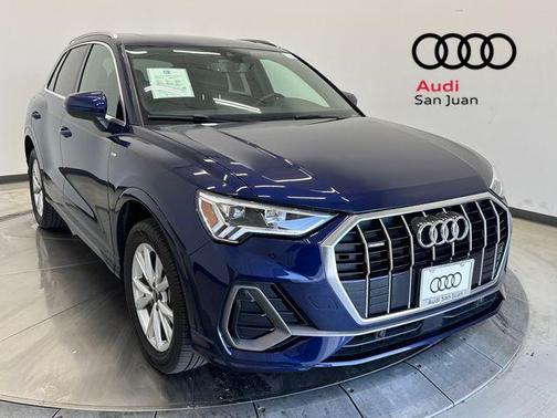 Navarra Blue Metallic 2024 Audi Q3 Premium 45 TFSI S line quattro Tiptronic