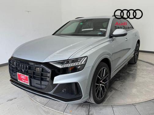 Satellite Silver Metallic 2023 Audi Q8 55 Premium Plus