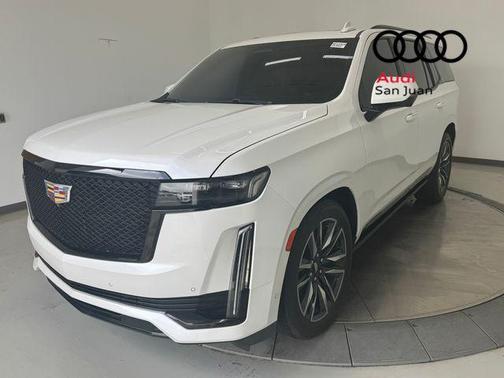 Crystal White Tricoat 2023 Cadillac Escalade Sport