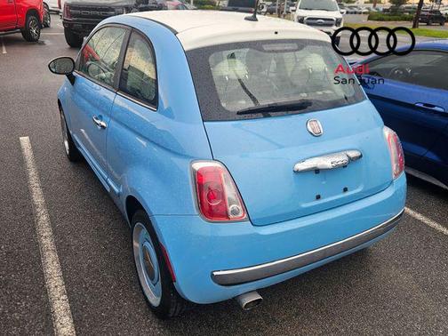 Celeste Blu (Retro Light Blue) 2015 FIAT 500 Lounge