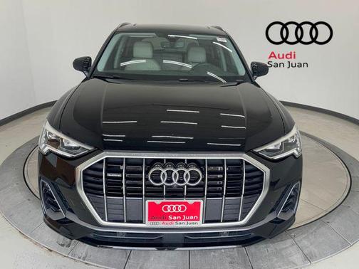 Mythos Black Metallic 2024 Audi Q3 45 S line Premium Plus