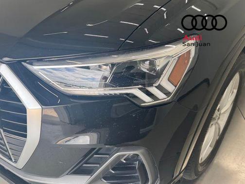 Mythos Black Metallic 2024 Audi Q3 45 S line Premium Plus
