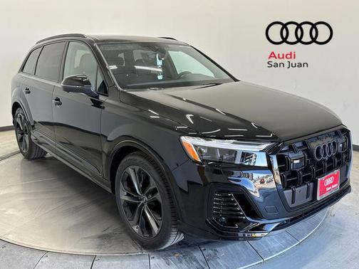 Mythos Black Metallic 2026 Audi Q7 55 Premium Plus