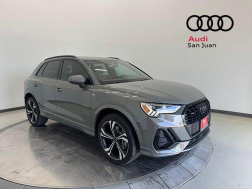 Chronos Gray Metallic 2024 Audi Q3 45 S line Premium Plus