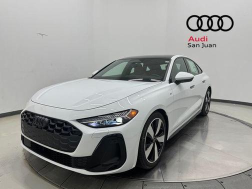 Glacier White 2026 Audi A5 Premium Plus TFSI quattro S tronic