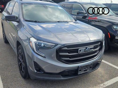 Satin Steel Metallic 2021 GMC Terrain SLT