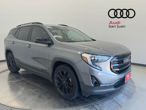 Satin Steel Metallic 2021 GMC Terrain SLT