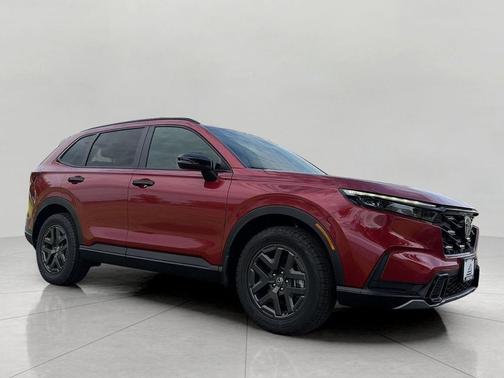 Radiant Red Metallic 2026 Honda CR-V Hybrid TrailSport AWD