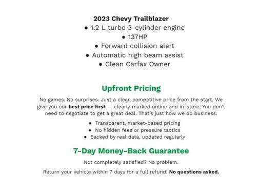 2023 Chevrolet Trailblazer LS