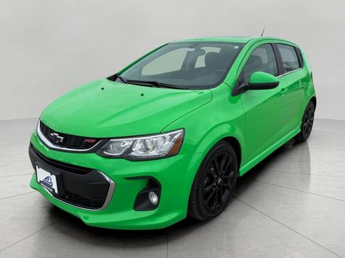 Krypton Green 2017 Chevrolet Sonic LT