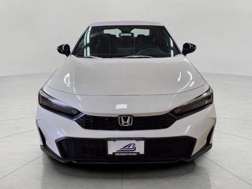 Platinum White Pearl 2026 Honda Civic Sport