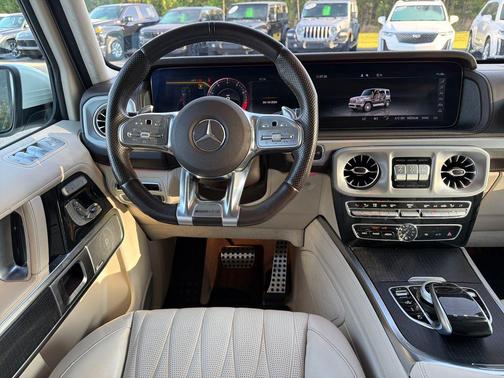designo Diamond White Metallic 2021 Mercedes-Benz AMG G 63 4MATIC