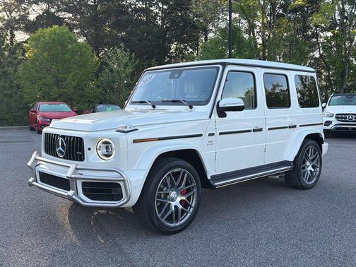 designo Diamond White Metallic 2021 Mercedes-Benz AMG G 63 4MATIC