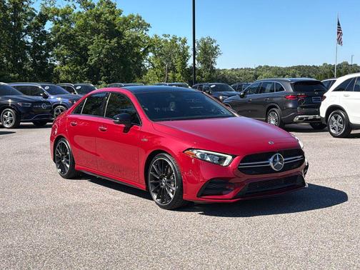 Patagonia Red Metallic 2021 Mercedes-Benz AMG A 35 4MATIC