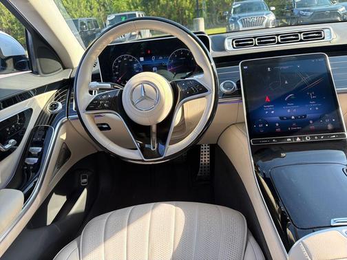 Diamond White 2022 Mercedes-Benz S-Class S 500 4MATIC