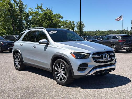Cirrus Silver Metallic 2025 Mercedes-Benz GLE 350