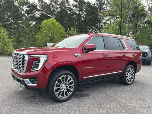 Volcanic Red Tintcoat 2025 GMC Yukon Denali