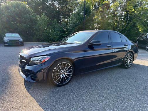 Brilliant Blue Metallic 2021 Mercedes-Benz C-Class Sedan