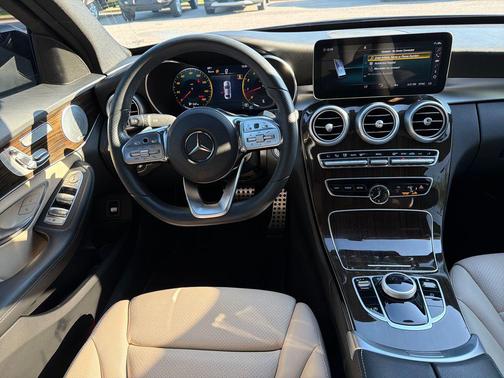 Brilliant Blue Metallic 2021 Mercedes-Benz C-Class Sedan