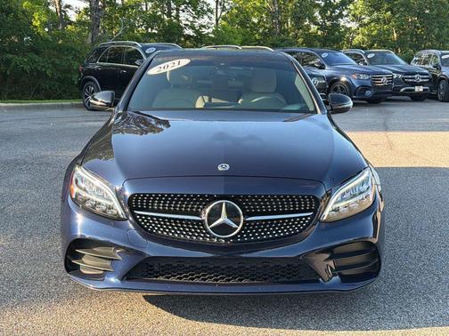 Brilliant Blue Metallic 2021 Mercedes-Benz C-Class Sedan