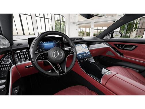 Obsidian Black Metallic 2026 Mercedes-Benz S-Class S 580 4MATIC