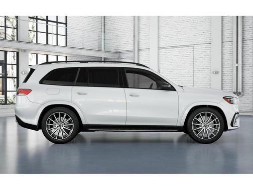 Moonlight White Metallic 2026 Mercedes-Benz GLS 580 4MATIC