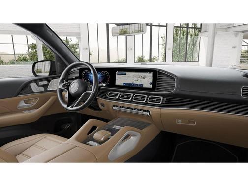 Moonlight White Metallic 2026 Mercedes-Benz GLS 580 4MATIC