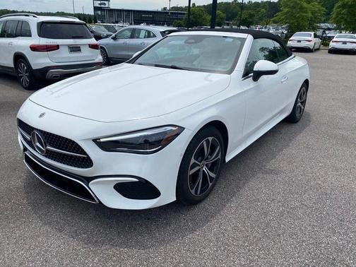 Polar White 2025 Mercedes-Benz CLE 300 4MATIC Cabriolet