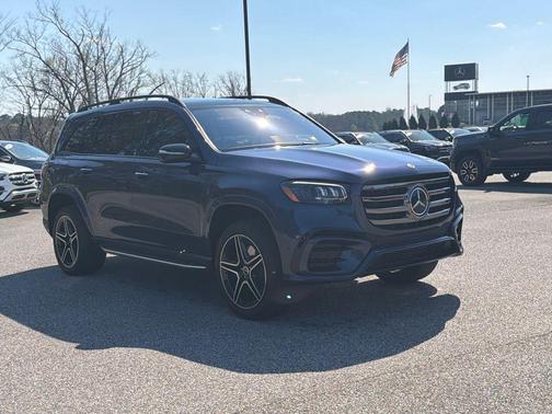 Twilight Blue Metallic 2024 Mercedes-Benz GLS 450 4MATIC