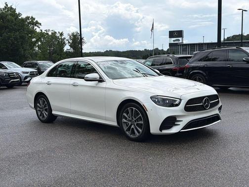 MANUFAKTUR Diamond White Metallic 2023 Mercedes-Benz E-Class 4MATIC