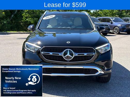 Black 2026 Mercedes-Benz GLC 300