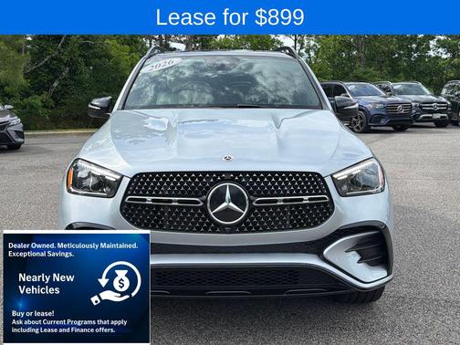 Cirrus Silver Metallic 2026 Mercedes-Benz GLE 350 4MATIC