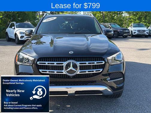 Obsidian Black Metallic 2026 Mercedes-Benz GLE 350 4MATIC