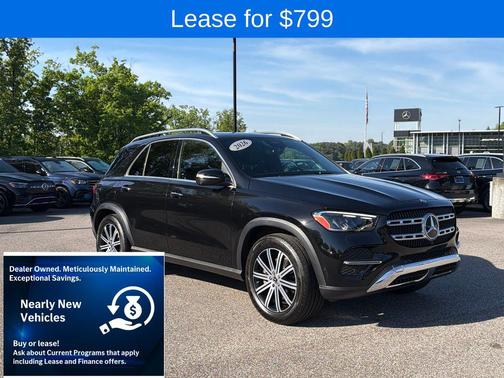 Obsidian Black Metallic 2026 Mercedes-Benz GLE 350 4MATIC