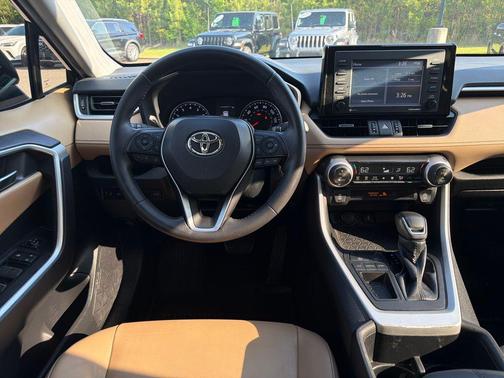 Midnight Black Metallic 2022 Toyota RAV4 XLE Premium