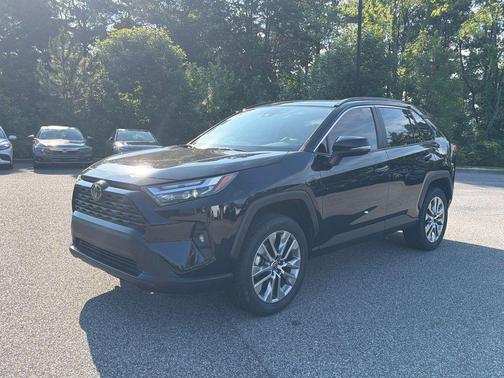 Midnight Black Metallic 2022 Toyota RAV4 XLE Premium