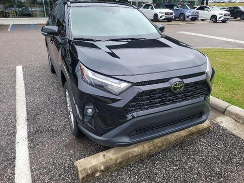 Midnight Black Metallic 2022 Toyota RAV4 XLE Premium
