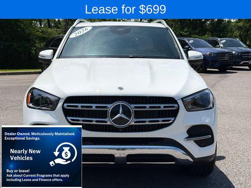 Polar White 2026 Mercedes-Benz GLE 350