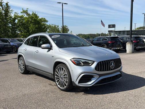 Cirrus Silver Metallic 2024 Mercedes-Benz AMG GLA 35 4MATIC