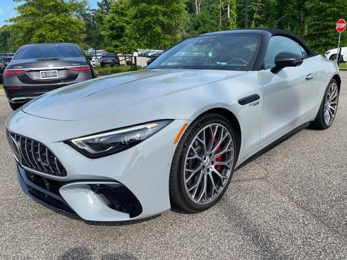 MANUFAKTUR Alpine Grey Non-Metallic 2022 Mercedes-Benz AMG SL 55