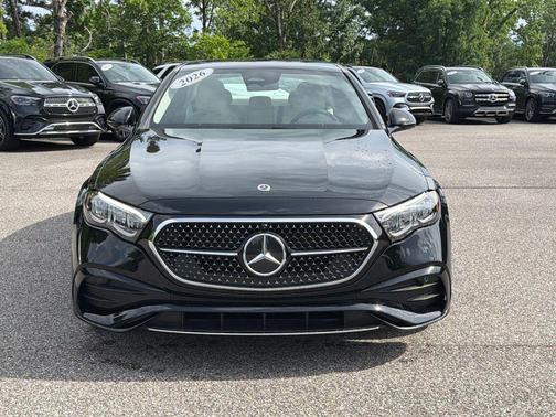 Black 2026 Mercedes-Benz E-Class E 350 4MATIC
